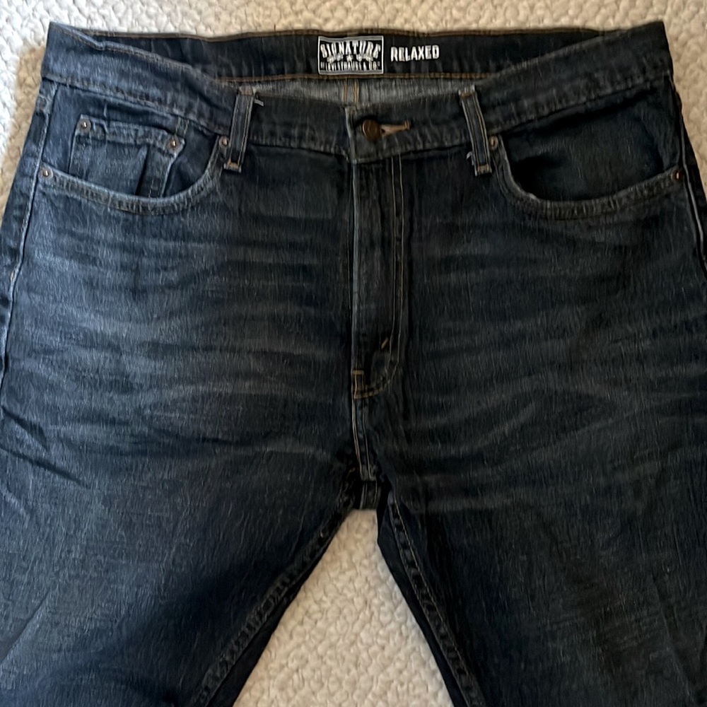 Men’s jeans, Levi Signature, relaxed, 36W x 32L